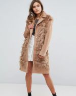 Glamorous Shaggy Faux Fur Coat 1